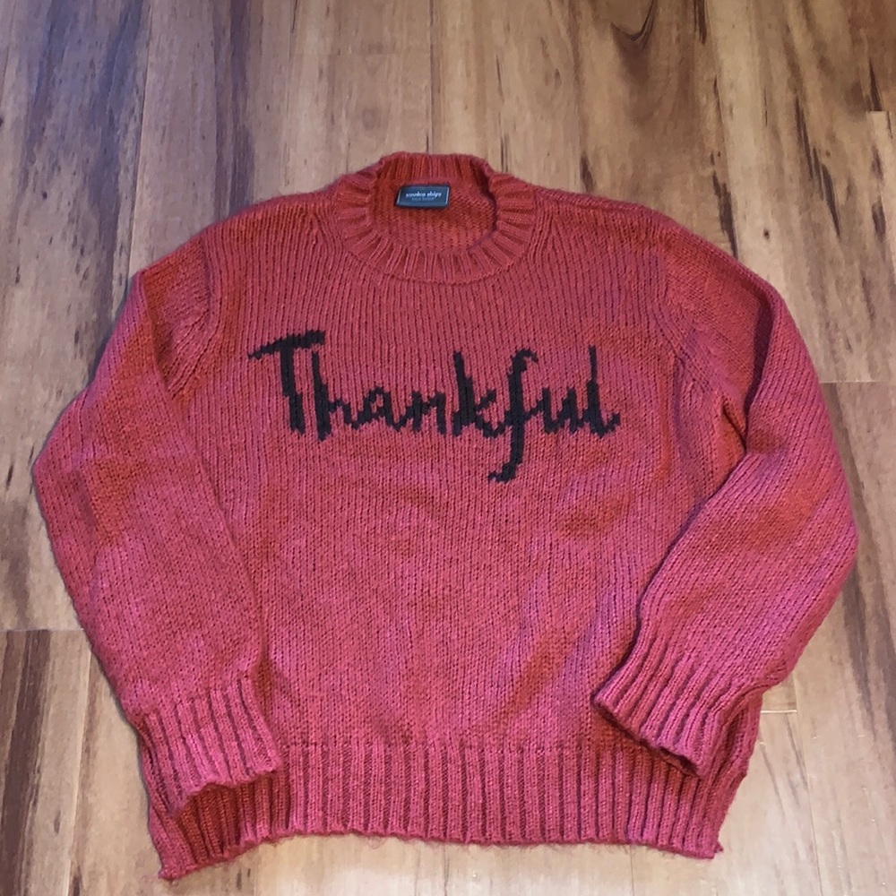 Wooden Ships Thankful sweater size s/m. In excellent condition. Worn twice